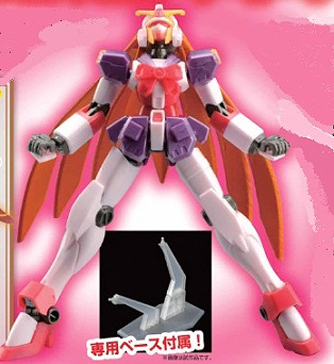HGFC 1/144 GF13-050NSW Nobel Gundam Berserker Mode, dedicated base 
