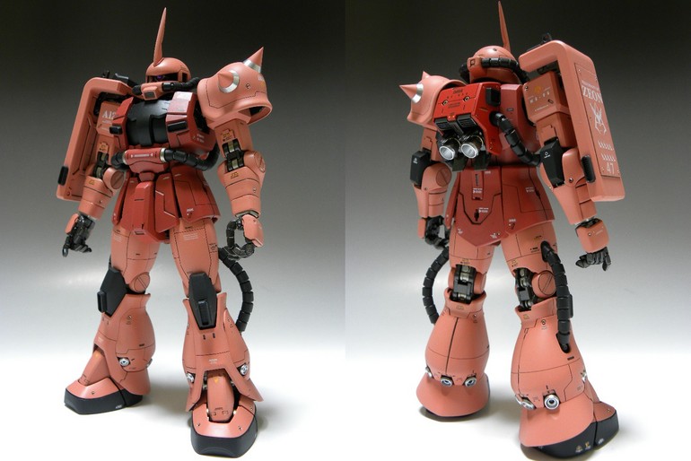 G-Work of The Day: MG MS-06S Zaku II Kai, Large Images – GUNJAP