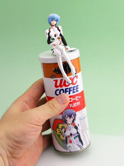 Evangelion: UCC Milk Coffee 250g + Special Figure, Review with No.20