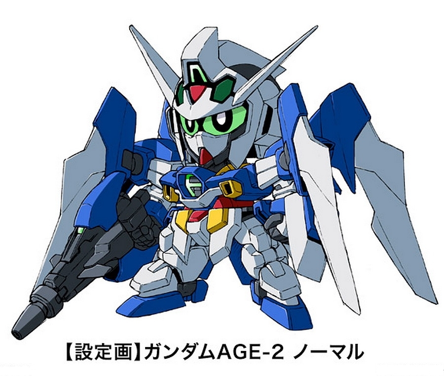 BB senshi SD Gundam AGE-2 Normal: Big Size Images, Info – GUNJAP