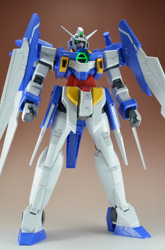 Kit Review: Mega Size Model 1/48 Gundam AGE-2 Normal, No.10 Big