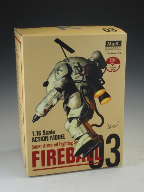 Review: 1/16 Super Armored Fighting Suit FIREBALL 3 Basic Paint