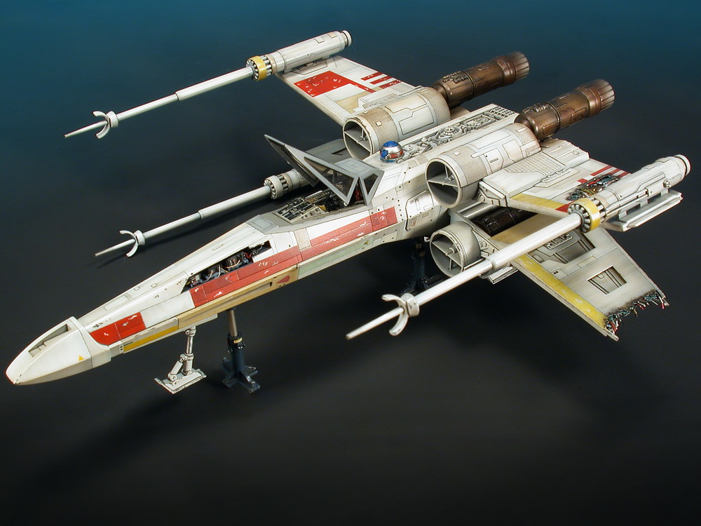 Star Wars Masterpiece: 1/72 Fine Molds “Captured” X-Wing Fighter 