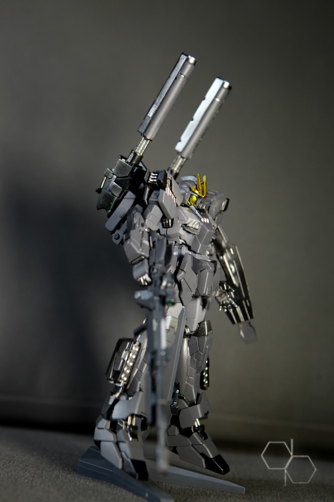 Unicorn Gundam 02 Banshee Cannon: Custom Build. Modeled by Dooprider