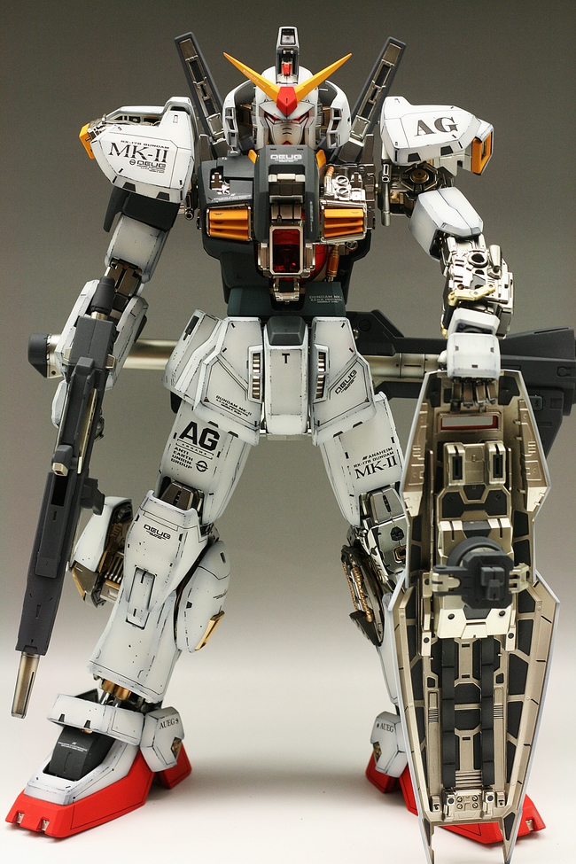 Masterpiece Pg Rx Gundam Mk Ii A E U G Modeled By Minamp