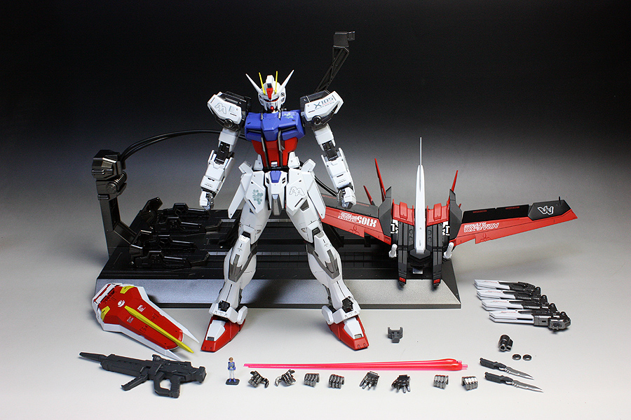 Figurine Gundam - Model Kit - MG 1/100 - Aile strike Gundam - 18