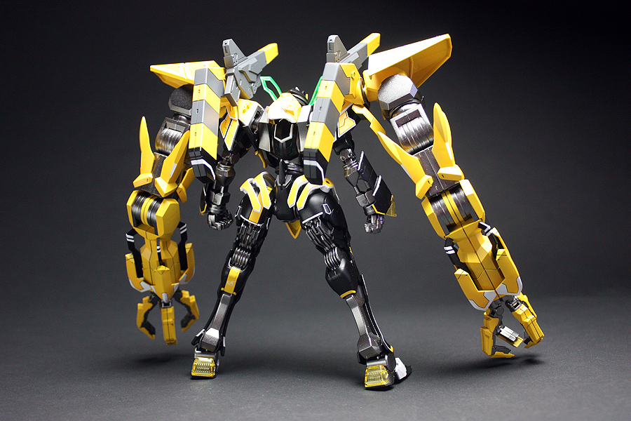 1/144 Valvrave III 火神鳴 : Painted Build by zgmfxg. (Latest Work 