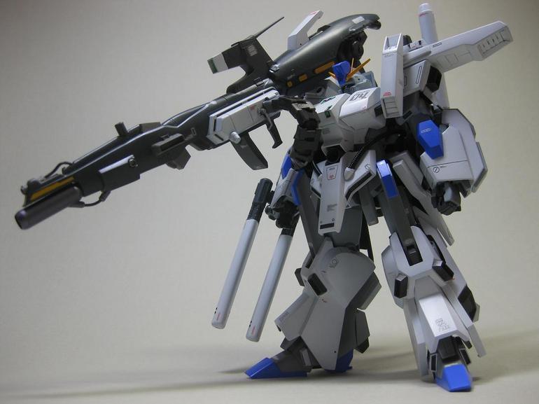 1/144 Gundam FA-010-A FAZZ : Amazing Remodeling Work by suzuki 