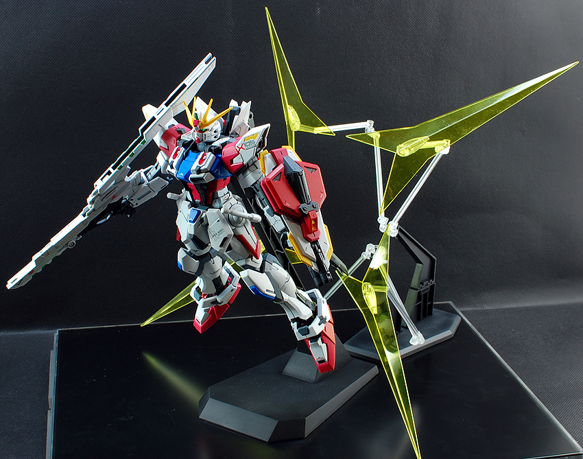 Mg 1 100 Build Strike Gundam Full Package Universe Booster Painted