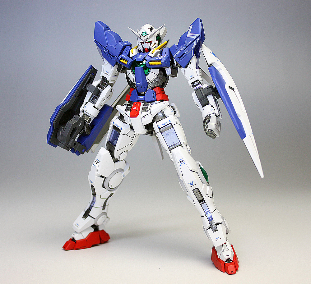 rg 1/144 gundam exia painted build full photoreview no.