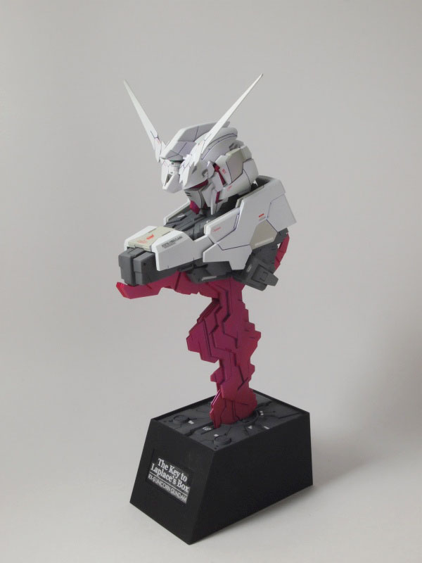 1:48 unicorn bust display : r/Gunpla