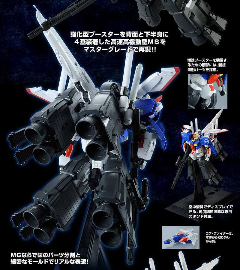 P-Bandai MG 1/100 S-Gundam Booster Unit 装着型 : Additional