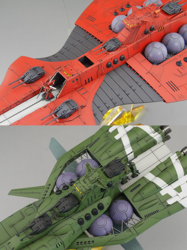 1/1700 Fleetmo Scratchbuild series: NEO ZEON FLEET. Amazing!!! Photoreview  Big Size Images, WIP. – GUNJAP