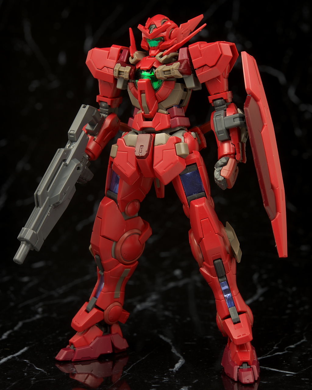 P-Bandai RG 1/144 Gundam Astraea Type-F: ASSEMBLED. Full detailed 