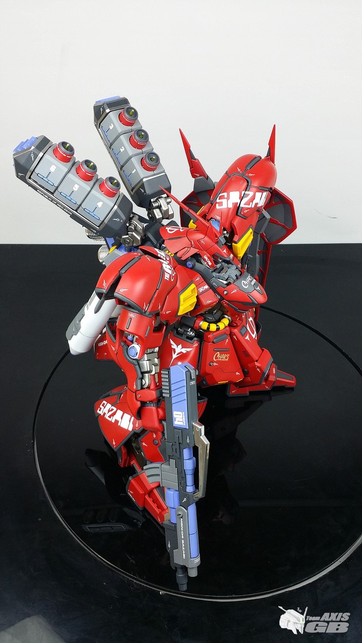 JUMBO 1/35 Gundam MSN 04 SAZABI Bust figure MEGA PG MG HG char model kit  gunpla