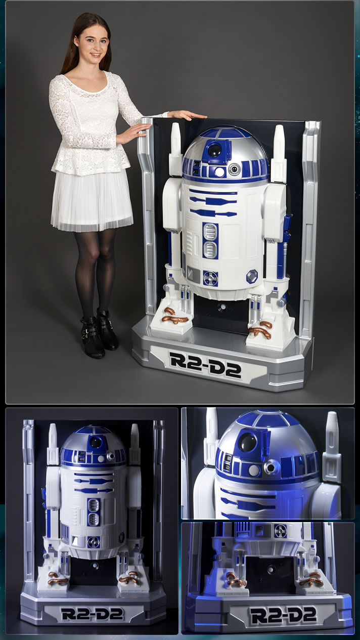 P-Bandai x Star Wars 3D Wall Figure 1/1 R2-D2: Official Posters