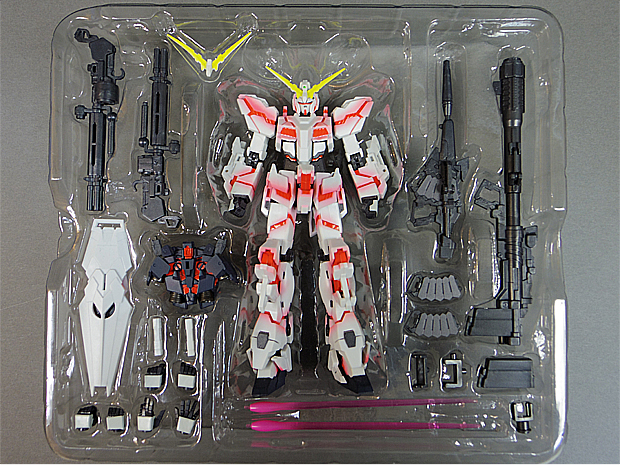 ROBOT魂 Unicorn Gundam (Psycho Frame 発光仕様) GLOWING STAGE Set 