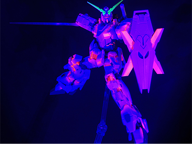 ROBOT魂 Unicorn Gundam (Psycho Frame 発光仕様) GLOWING STAGE Set
