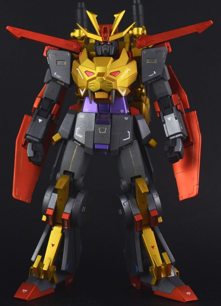 大长腿妹抖's Custom 1/144 Dark Gundam Tryon 3: Full Photo Review, Info