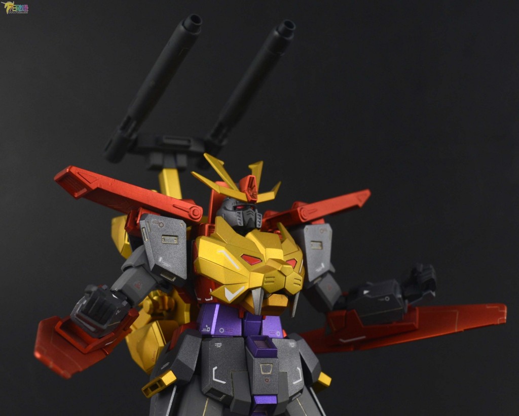 大长腿妹抖's Custom 1/144 Dark Gundam Tryon 3: Full Photo Review, Info