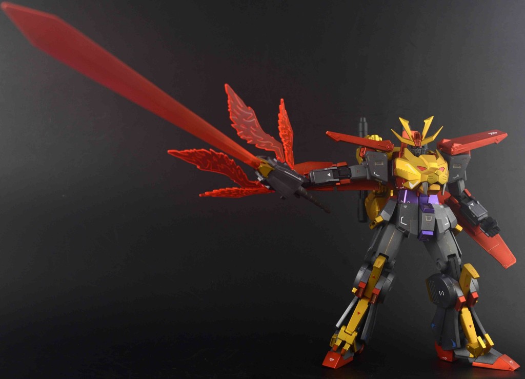 大长腿妹抖's Custom 1/144 Dark Gundam Tryon 3: Full Photo Review, Info