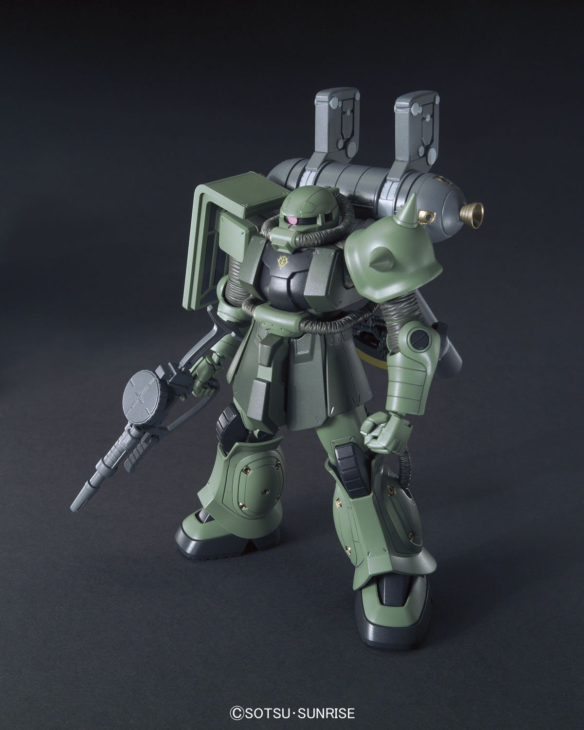 HGGT 1/144 MS-06 ZAKU II + BIG GUN SET [Thunderbolt Ver.]: Just 