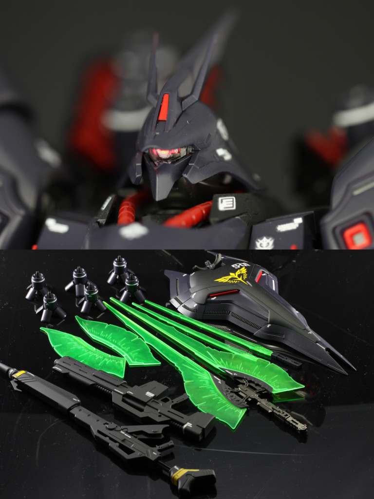 qfxdr678's Custom Paint MG 1/100 SAZABI Ver.Ka w/LED Unit: Big Size Images, Info