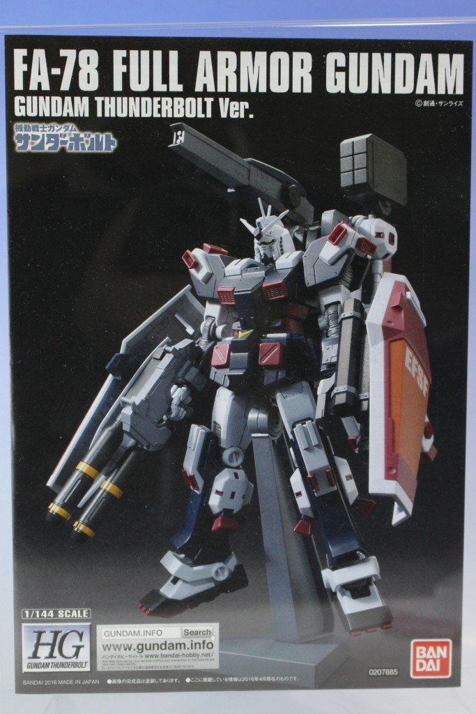 HG 1/144 FA-78 FULL ARMOR GUNDAM Gundam Thunderbolt Ver. BOX OPEN REVIEW_9216-e1460108057726