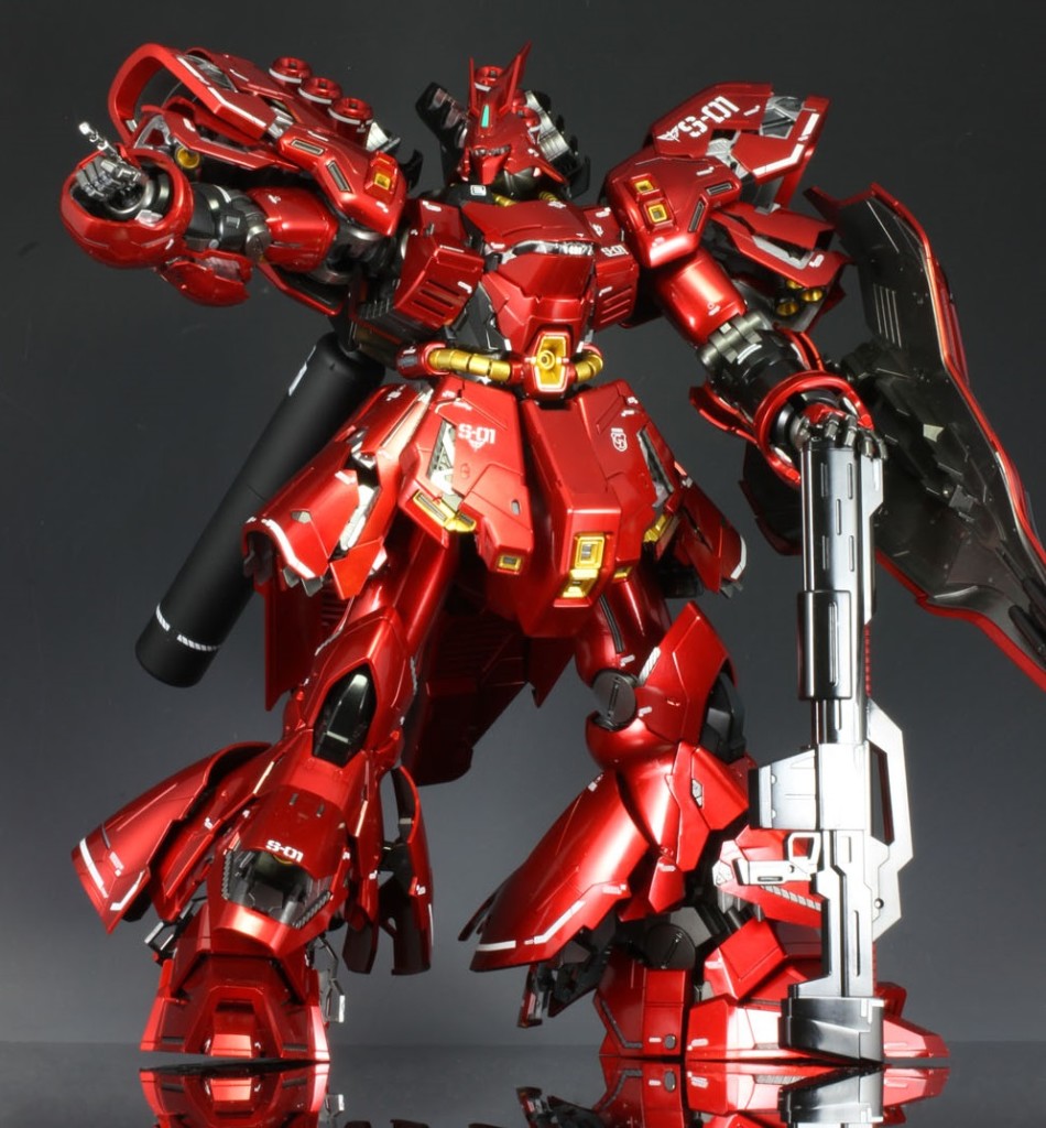 qfxdr678's Latest Work MG 1/100 Sazabi Ver.Ka (LED Unit) MANY Big Size Images [Full Review], Info