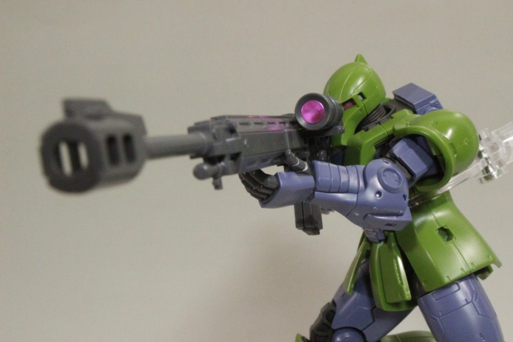 FULL REVIEW: HG GTO 1/144 MS-05 ZAKU I [Denim/Slender]: MANY big size images