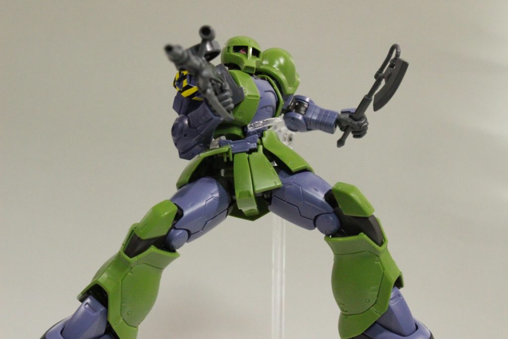 FULL REVIEW: HG GTO 1/144 MS-05 ZAKU I [Denim/Slender]: MANY big size images