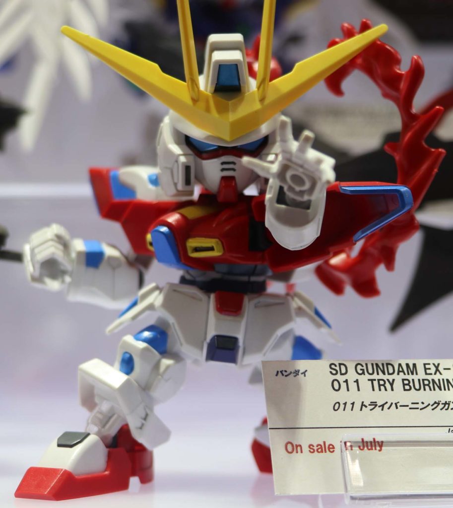 SD GUNDAM EX-STANDARD 011 TRY BURNING GUNDAM