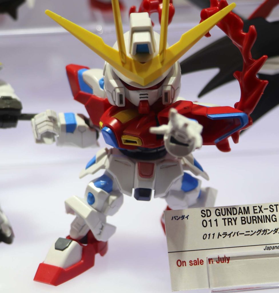 SD GUNDAM EX-STANDARD 011 TRY BURNING GUNDAM