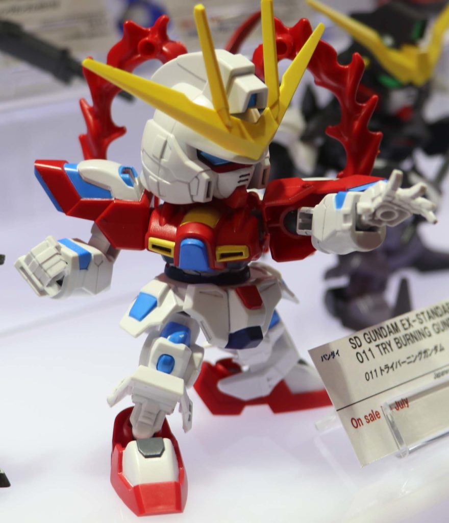 SD GUNDAM EX-STANDARD 011 TRY BURNING GUNDAM