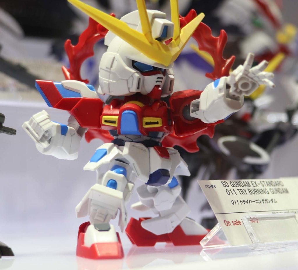 SD GUNDAM EX-STANDARD 011 TRY BURNING GUNDAM