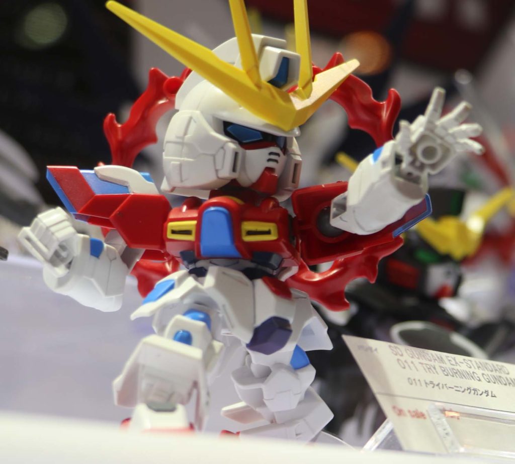 SD GUNDAM EX-STANDARD 011 TRY BURNING GUNDAM