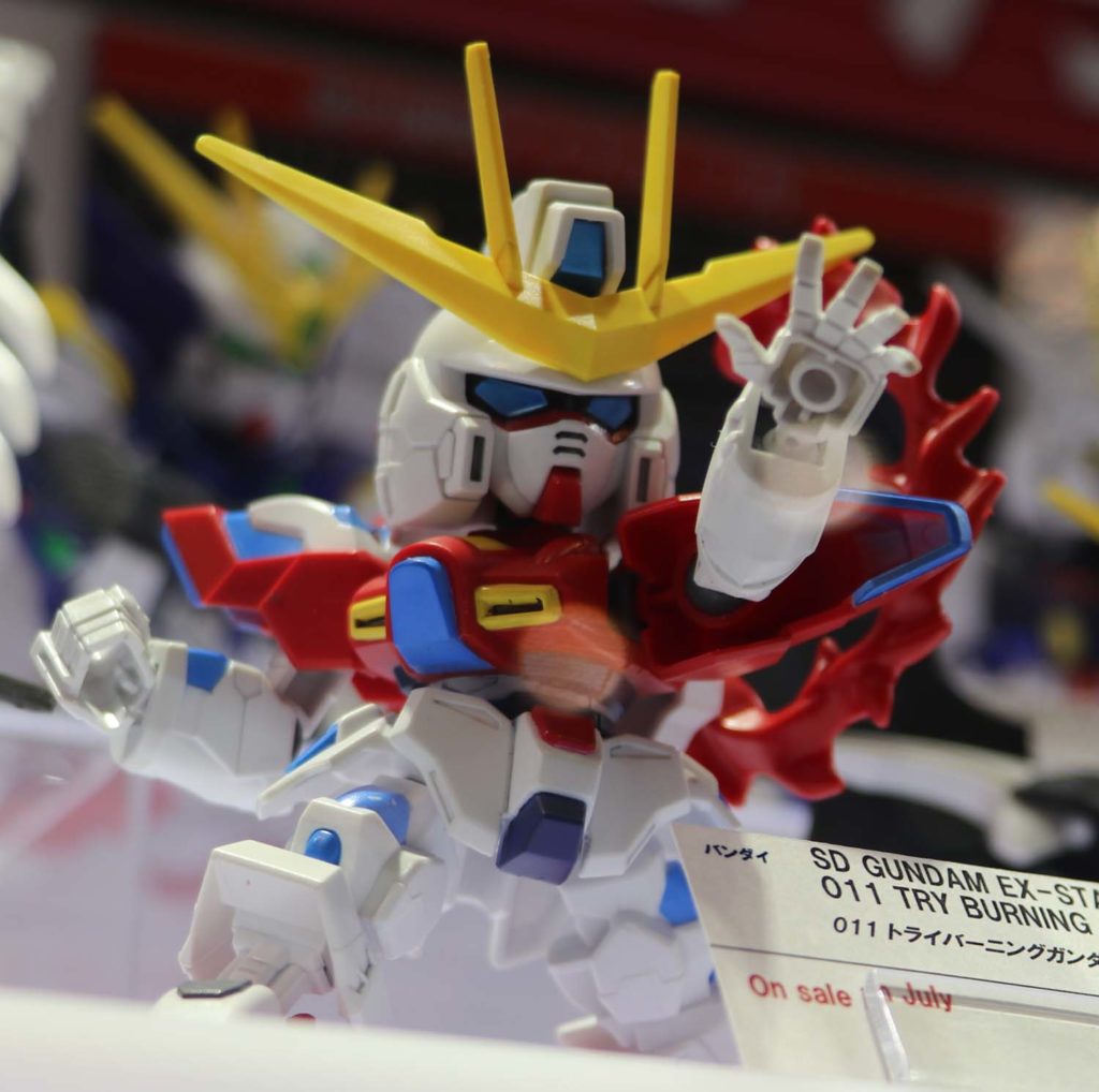 SD GUNDAM EX-STANDARD 011 TRY BURNING GUNDAM