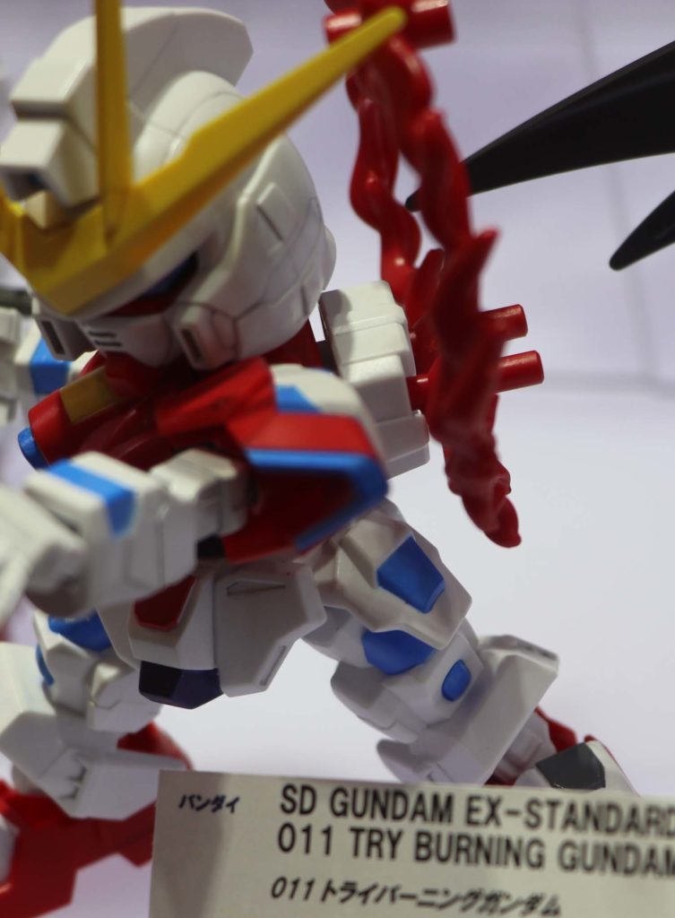 SD GUNDAM EX-STANDARD 011 TRY BURNING GUNDAM