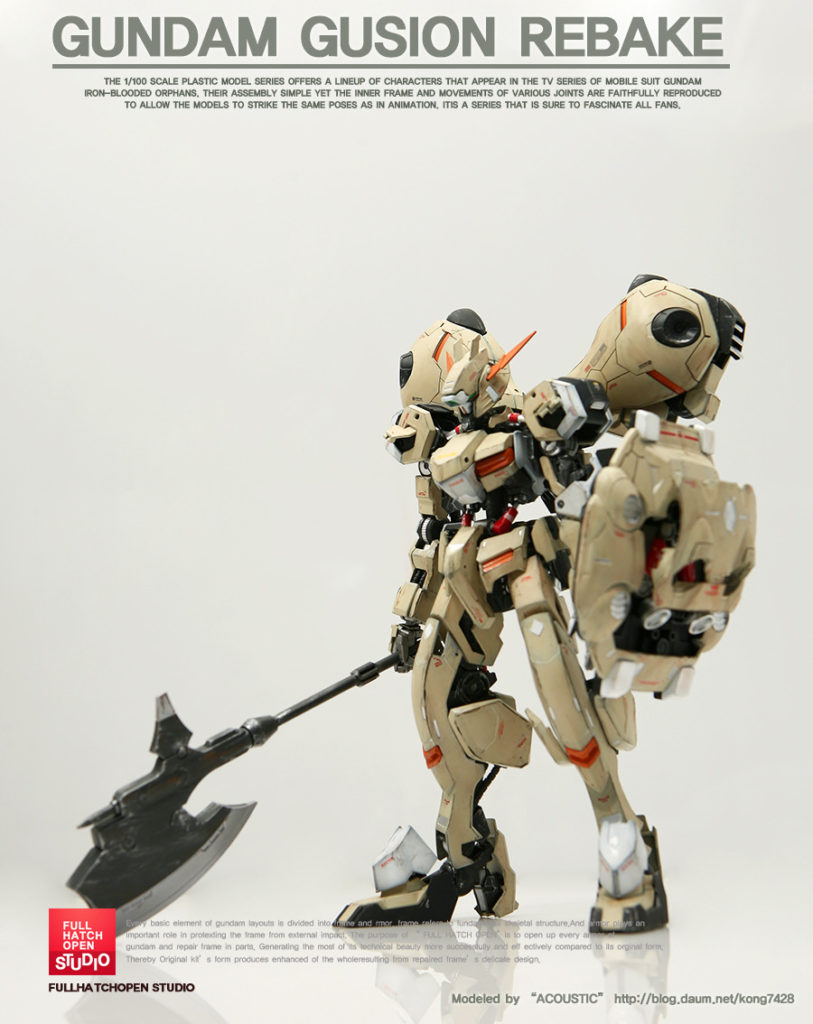 1/100 GUNDAM GUSION REBAKE