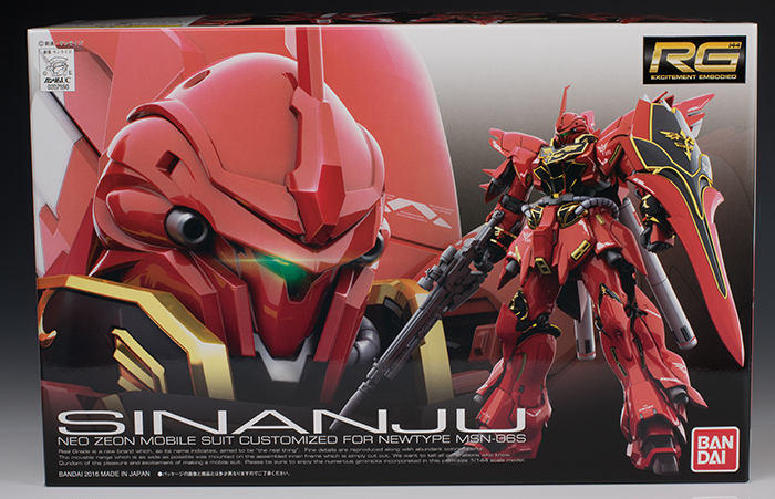 FULL DETAILED REVIEW: RG 1/144 SINANJU. A Lot of Big Size Images 