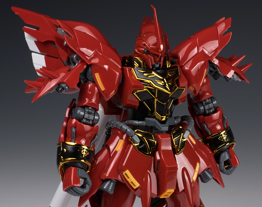 FULL DETAILED REVIEW: RG 1/144 SINANJU. A Lot of Big Size Images 
