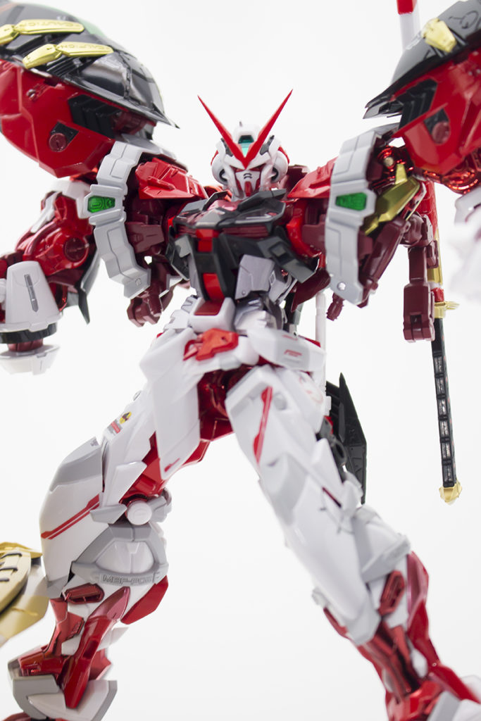 METALBUILD 1/100 GUNDAM ASTRAY RED FRAME POWERED and 150 GERBERA