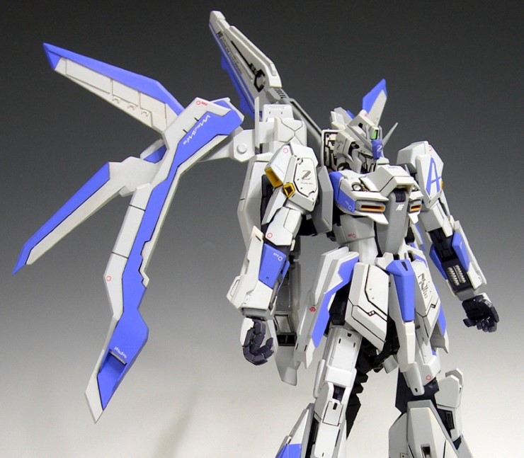 1/100 Strike White Z Gundam: Assembled, Painted. Photoreview No.20 Big ...