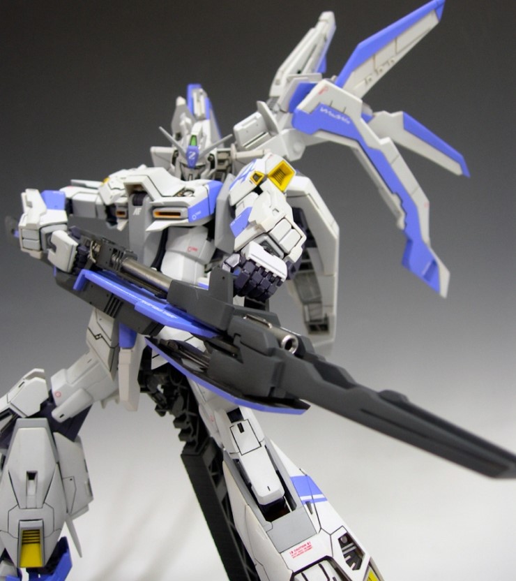 1/100 Strike White Z Gundam: Assembled, Painted. Photoreview No.20 Big ...