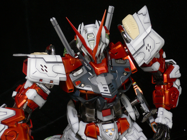 PG MBF-P02 Gundam Astray Red Frame: Improved. Amazing Paint Job! Full ...