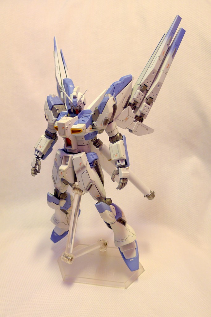 1/144 Hi Nu Gundam (Extra details, Scratchbuild parts): Painted Build ...