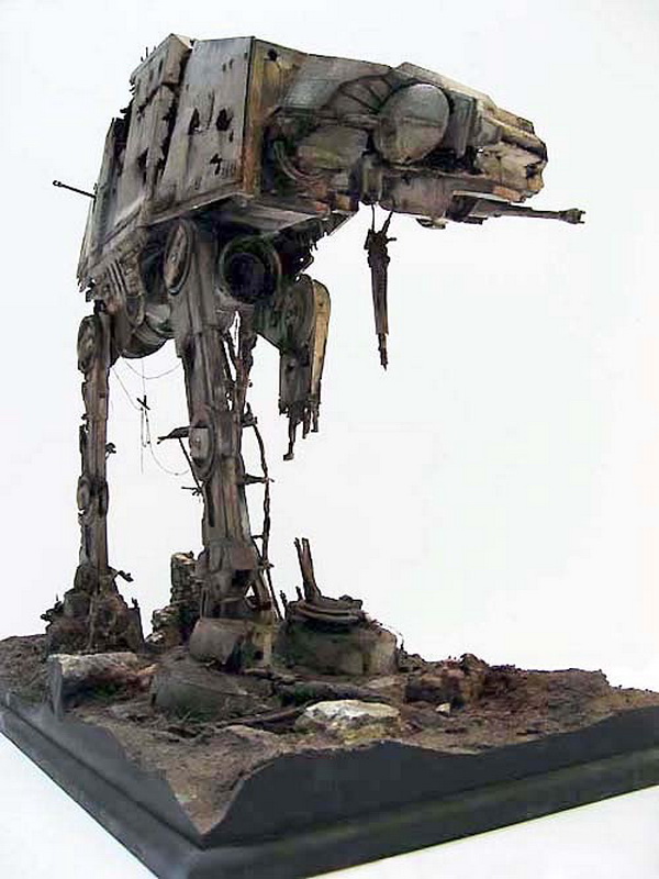 [Star Wars] 1/32 Diorama: “Abandoned Refuge” (AT-AT) Photoreview Big