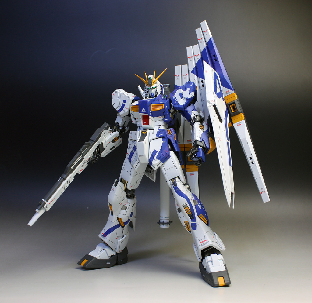 MG 1/100 Nu Gundam Ver.Ka: Painted Build, Improved. Photoreview No.21 ...