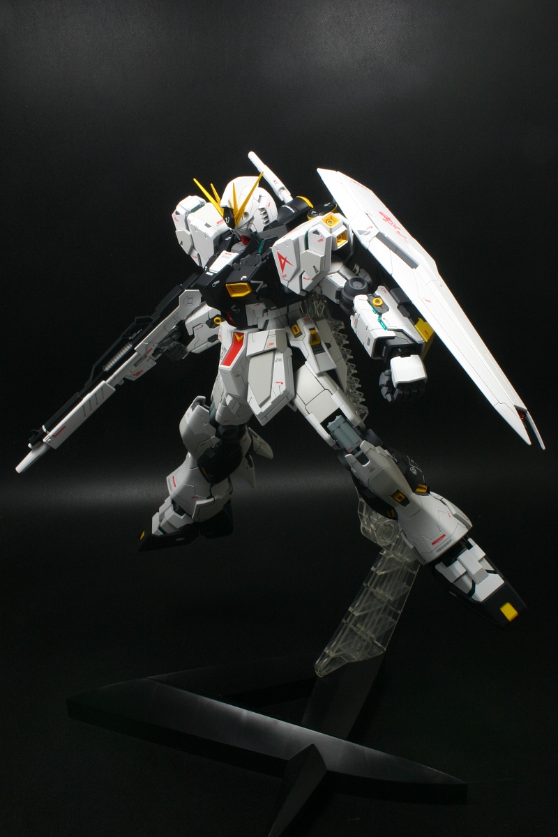 MG 1/100 Nu Gundam Ver.Ka: modeled by knamet321. Wallpaper Size Images ...