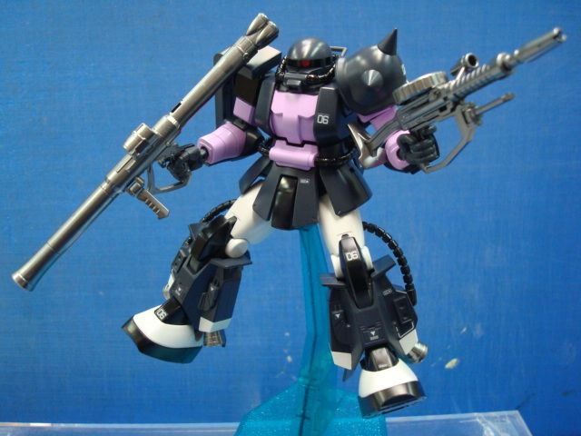 HGUC 1/144 MS-06R-1A Zaku II: Improved, Painted Build. Photoreview No ...
